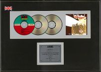 Led Zeppelin II platinum
