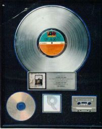 Led Zeppelin IV platinum