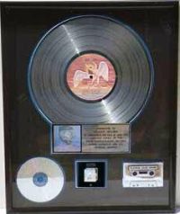 The Song Remains The Same platinum