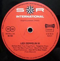 Led Zeppelin III germany 92 781