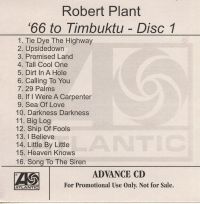 Sixty-Six To Timbuktu promo advance 83626 2