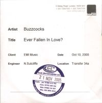 Ever Fallen In Love UK acetate