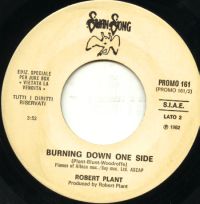 Burning Down One Side ITA juke box Promo 161