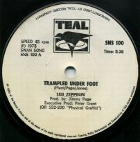 Trampled Under Foot SNS 100 south africa test pressing