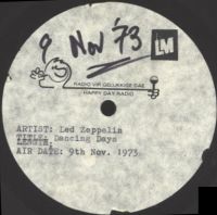 Dancing Days acetate