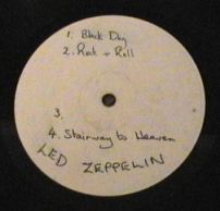 Led Zeppelin 2401 012 promo test pressing