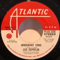 Immigrant Song 45-2777 promo MO