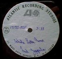 Whole Lotta Love acetate